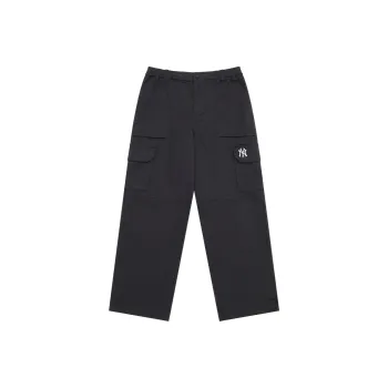 MLB New York Yankees FW24 Cargo Pants Unisex Black