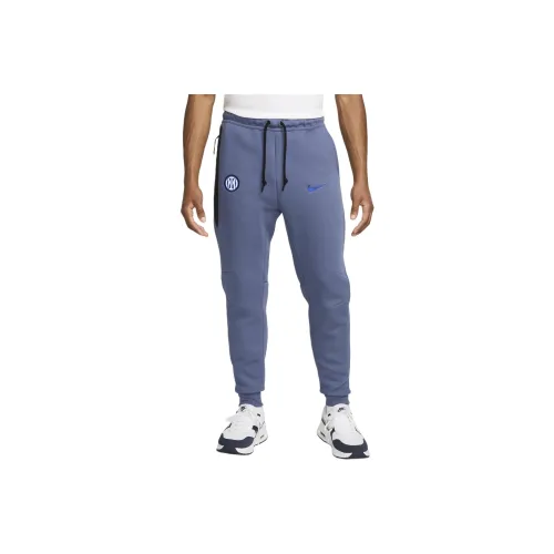 Nike Tech Fleece Knitted Sports Pants Men's Diffused Blue