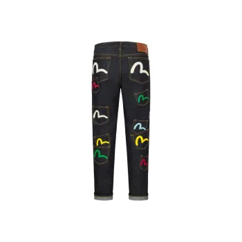 EVISU Jeans Men Denim Blue