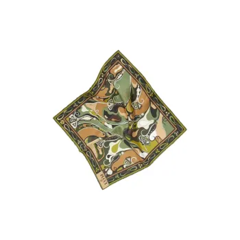 EMILIO PUCCI Silk Scarves Women's Green