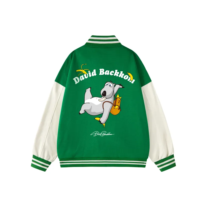 David Bakken x DAOMEIXIONG LIANMINGKUAN Baseball Jacket Unisex-23