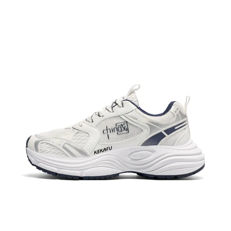 KEKAFU Cushioning, Slip Resistant, And Abrasion Resistant Low Top Chunky Sneakers Men's-3