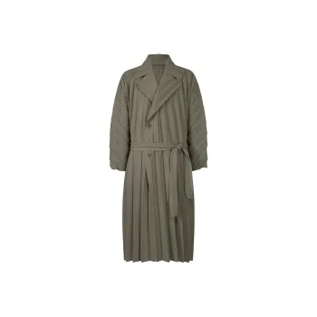 Homme Plissé Issey Miyake Edge Coat