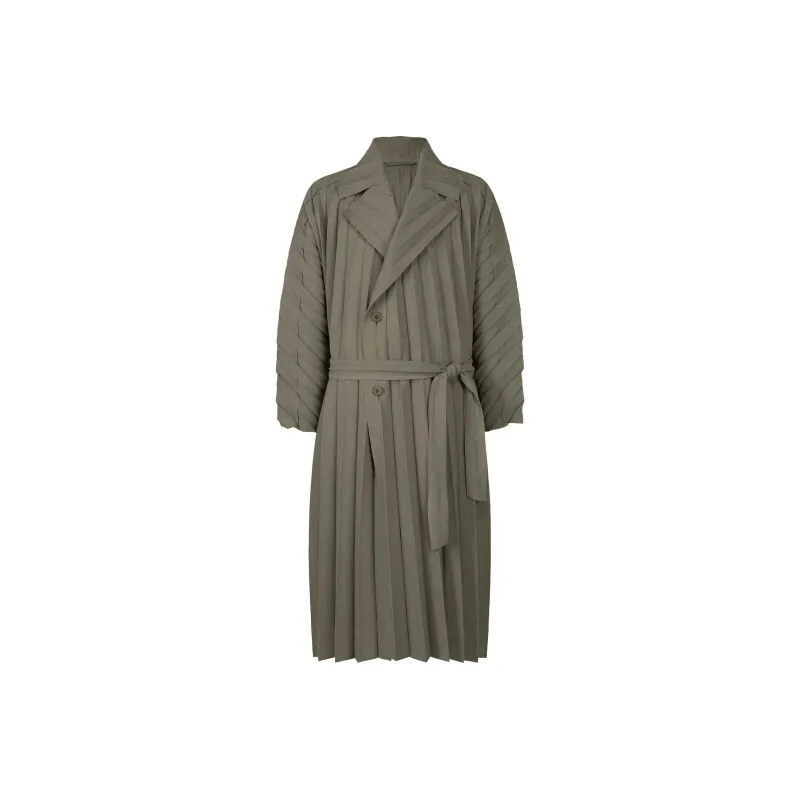 Homme Plissé Issey Miyake Edge Coat-0