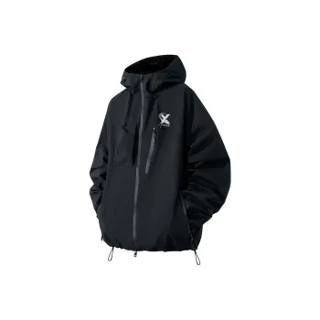 PISYPOX Water Resistant Windproof Wear Resistant Windbreaker Jacket Unisex