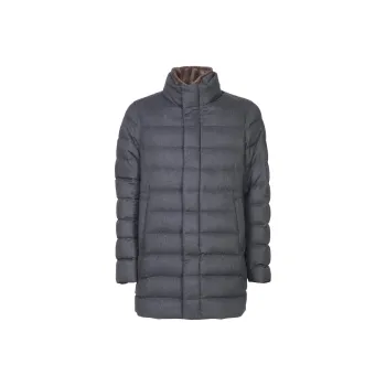 HERNO High Neck Long Sleeved Padded Coat