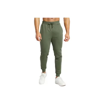 GYMSHARK CREST JOGGERS Knitted Sports Pants Men's Olive Green