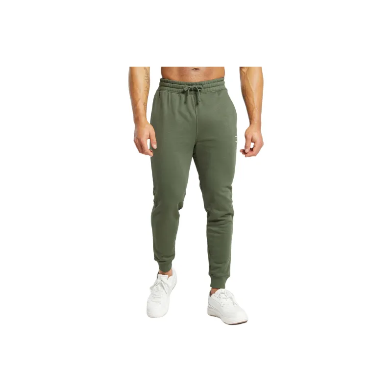 GYMSHARK CREST JOGGERS Knitted Sports Pants Men's Olive Green-0