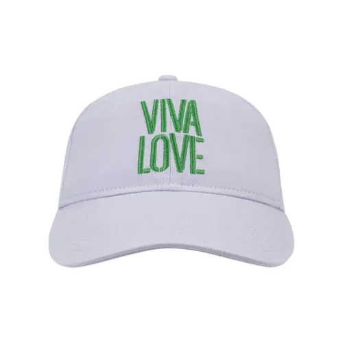 CALVIN KLEIN Cotton Baseball Caps Unisex Lilac