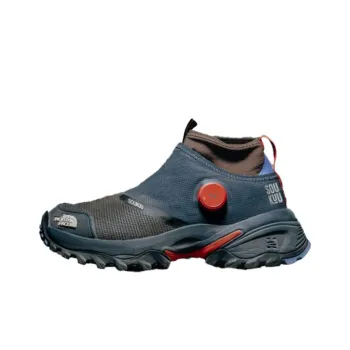 UNDERCOVER x THE NORTH FACE Hedgehog Series Mid Top Hiking Shoes Unisex Blue Brown