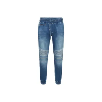 PHILIPP PLEIN Ribbed detail Slim cut Jeans