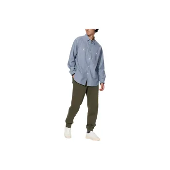 UNIQLO Knitted Sports Pants Unisex Dark Olive