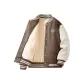 [Sherpa Thickened]Coffee (B Up Chest Logo _B Up Back Logo)