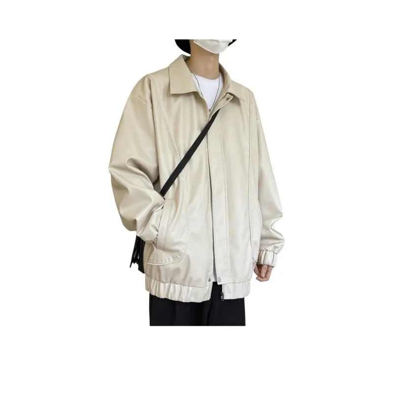 FOR FEAR THAT Leather Jacket Unisex-9