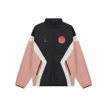 Jordan Paris Saint Germain FW24 Jacket Men's Rust Pink/gray Black/sail White/infrared Red