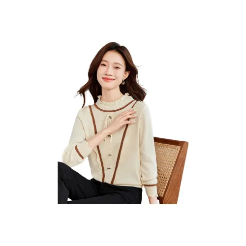 Love Elaine Spring, Fall Knitwear Regular Women's