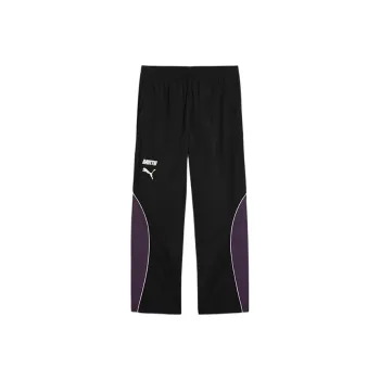 PUMA FW24 Knitted Sweatpants Men's Purple Black