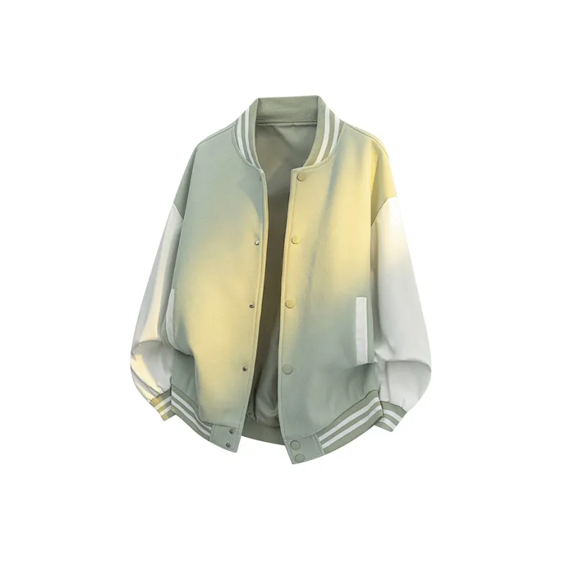 Warrior Ride The Wind Collection Open Ended Smile Collection Baseball Jacket Unisex-0