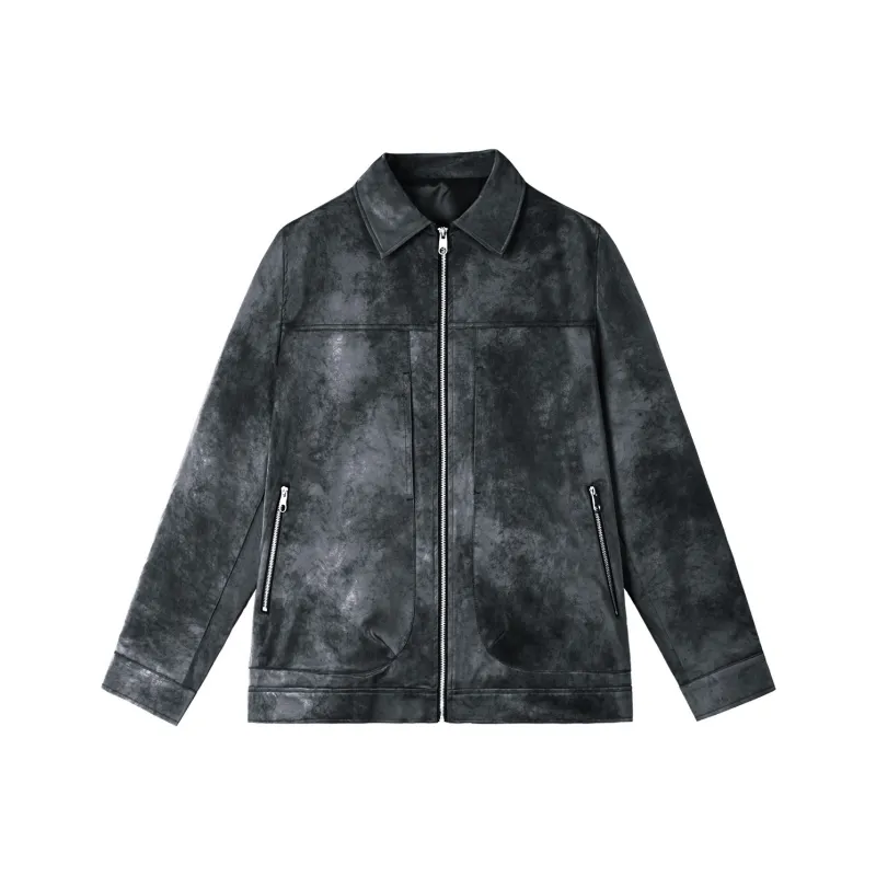 WILD LEADER Leather Jacket Unisex-2