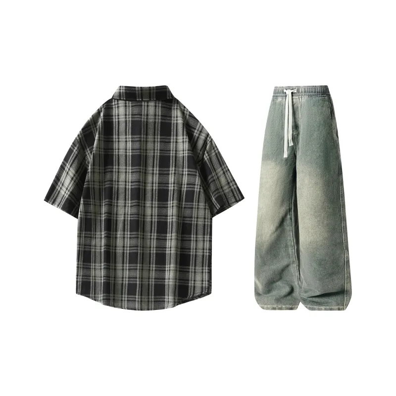 A.X.S.K Shirt Matching Set Unisex-36
