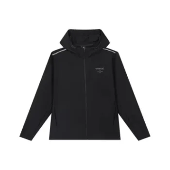 361° Trench Coat Men's Super Black