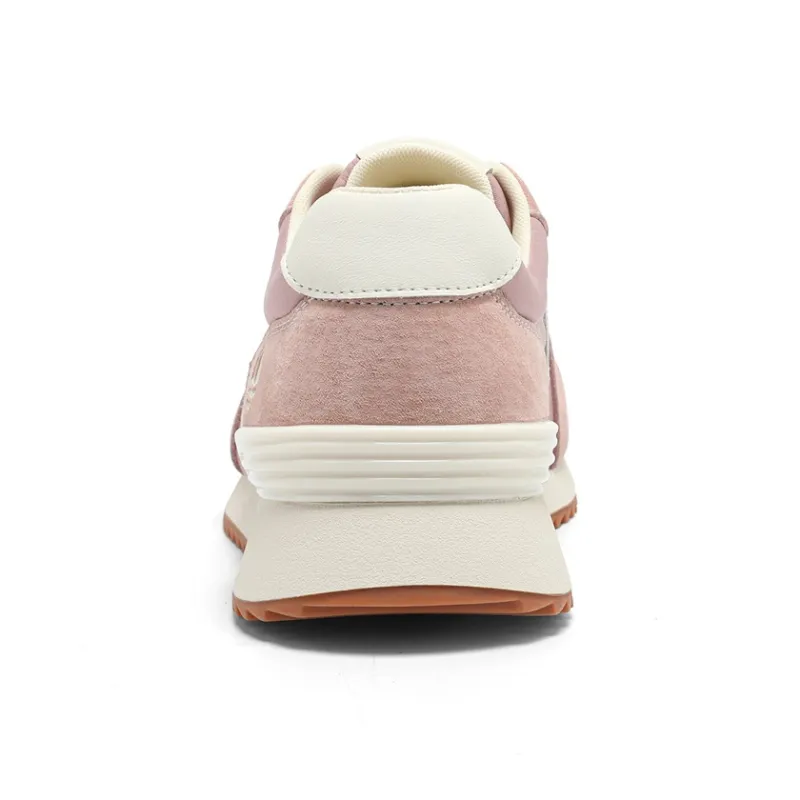 NAVIGARE Small Sailboat Height Increasing Low Top Casual Shoes Women's Pink-3