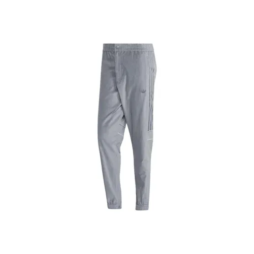 Adidas Originals Blue Version Challenger Pants Knitted Sweatpants International Version Men's Gray