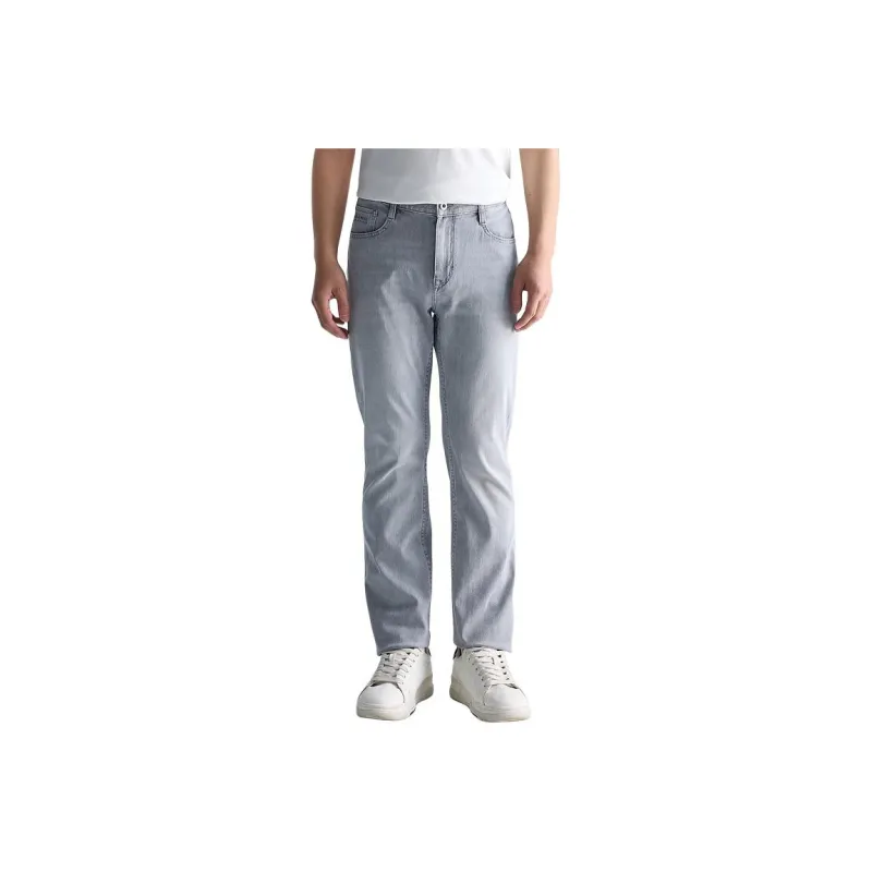 LESS IS MORE Jeans Men Gray Blue-0
