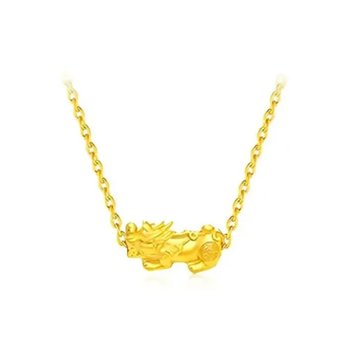 KING TAI SANG S925 Silver Necklaces Unisex