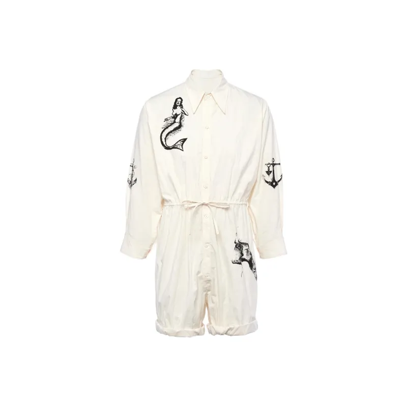 PRADA Jumpsuits Men White-0