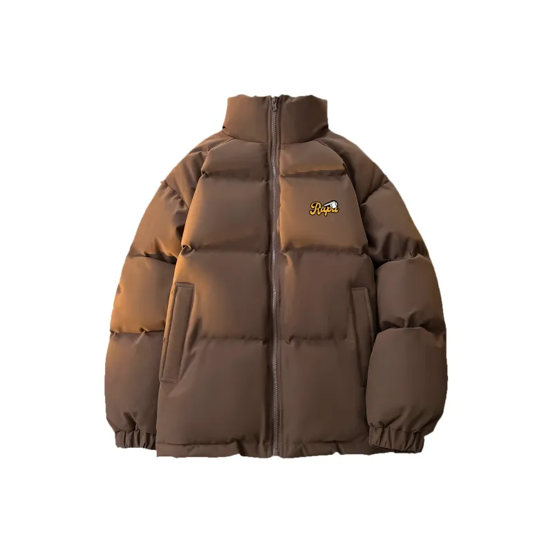 RAP PANDA Puffer Jackets Unisex-12