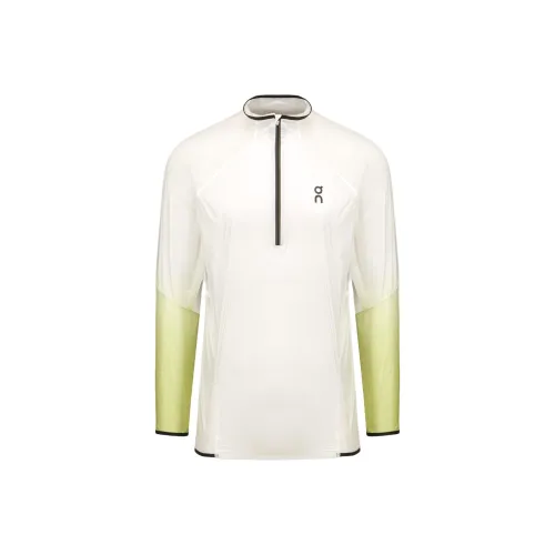 On Zero Jackets Coats Men's White/Macaron Green