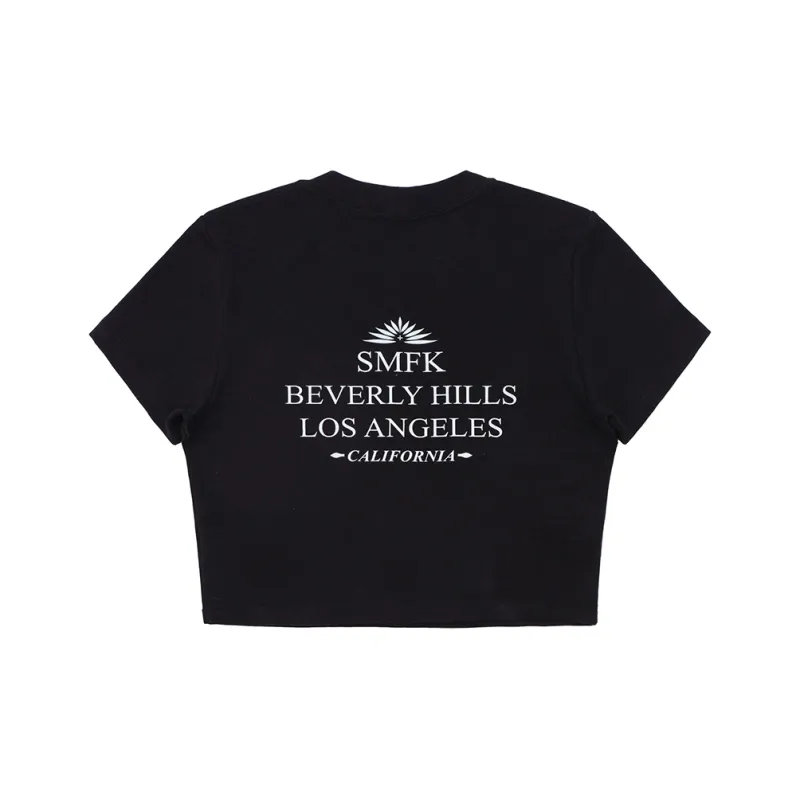 SMFK T Shirt Women's Wilderness Black-1