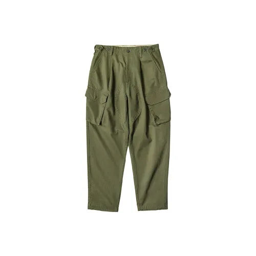 MADEN Casual Pants Men's Army Green
