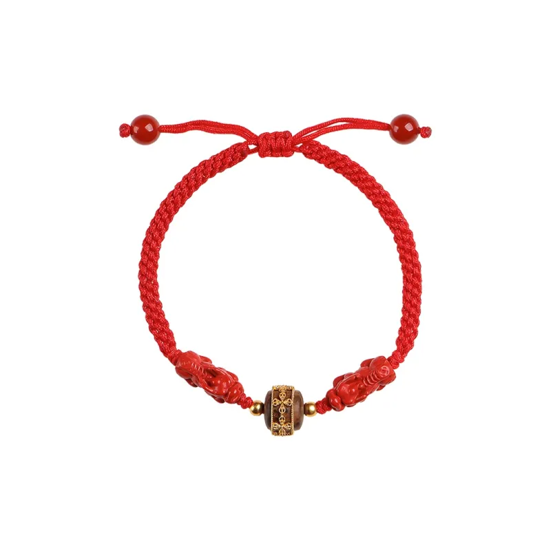 Moon Seal Hundred Rivers Fragrance Agarwood Bracelets Unisex-0