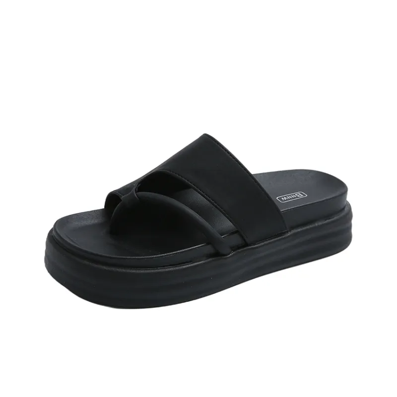 OUGLEMEN EVA Quiet Odor Resistant Flip Flops Women's-6