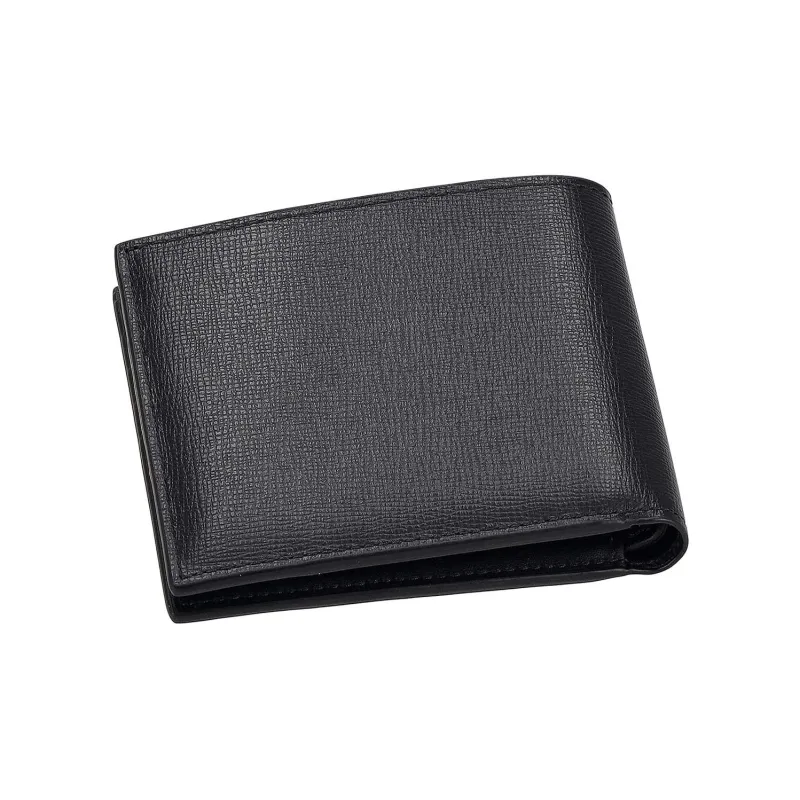 Bottega Veneta Cow Leather Wallet Men's Black-3