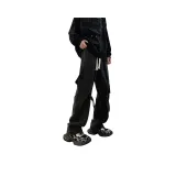 Black Gray Drawstring Style