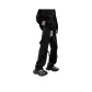 Black Gray Drawstring Style