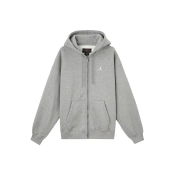 Jordan Brooklyn Fleece SS25 Sweatshirt Men's Carbon Gray/Sail White