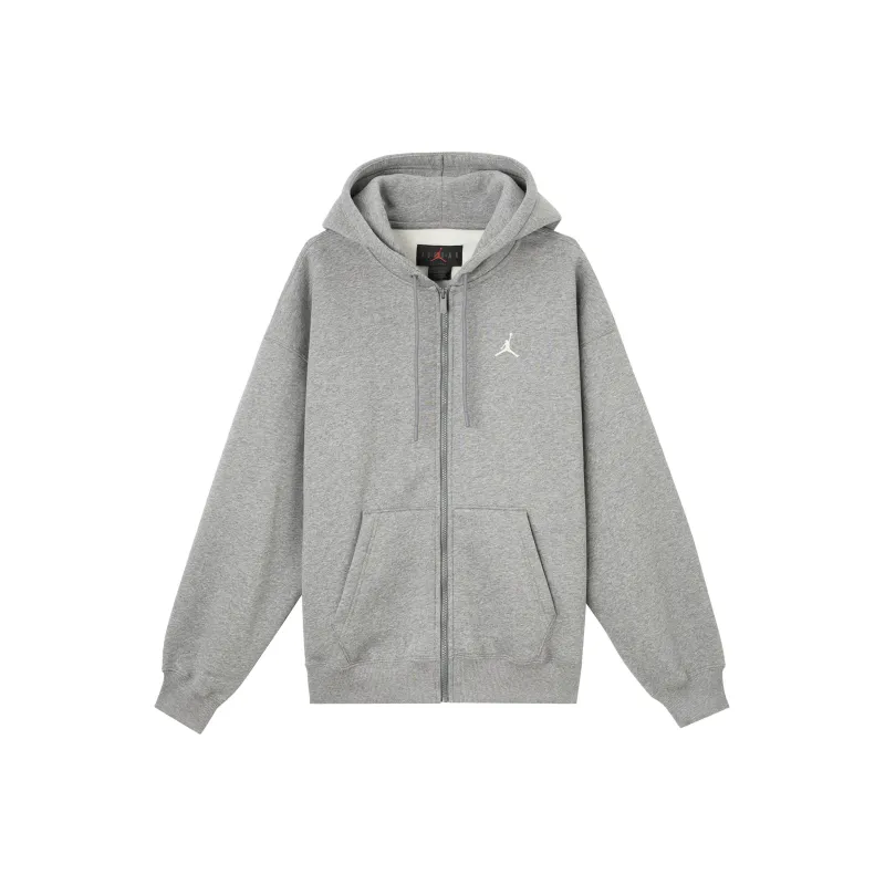 Jordan Brooklyn Fleece SS25 Sweatshirt Men's Carbon Gray/Sail White-0