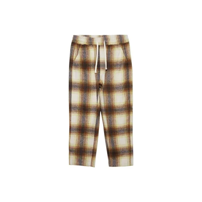 New Era FW22 Casual Pants Unisex Brown-0