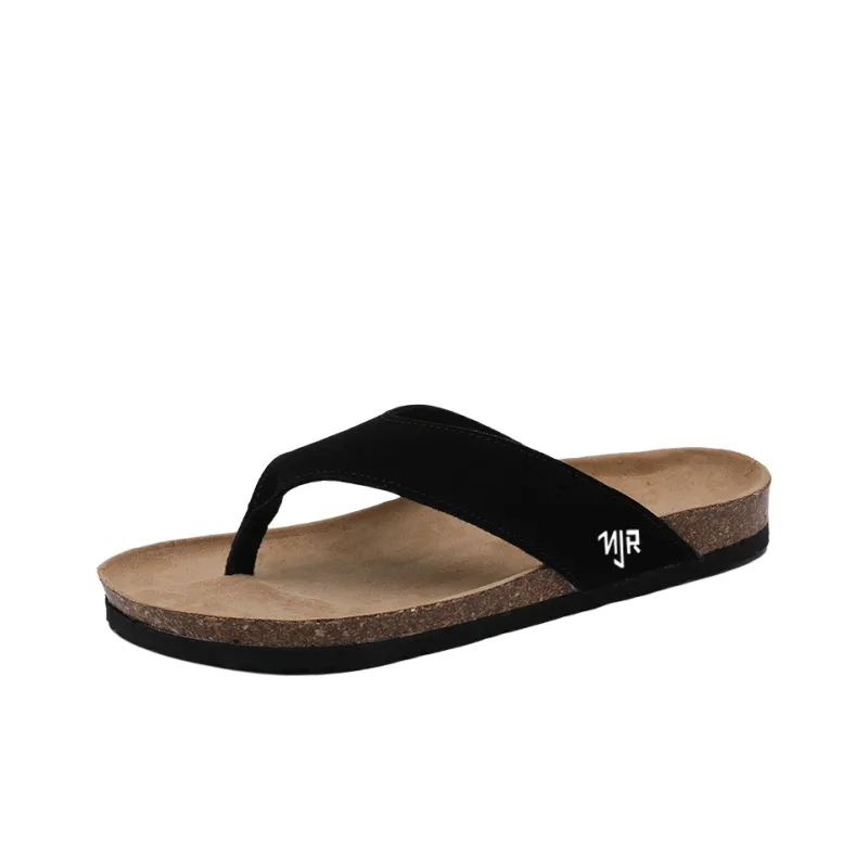 NANJIREN Abrasion Resistant Flip Flops Men's-4