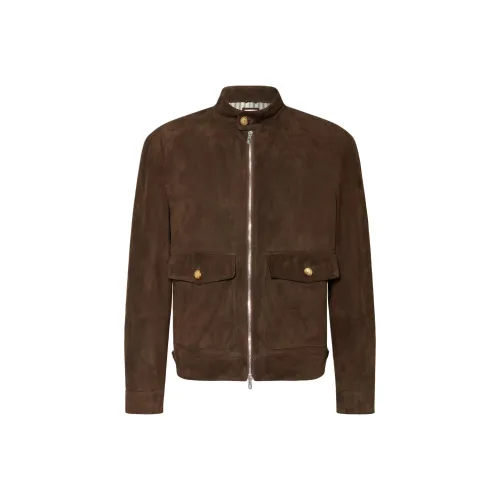 Brunello Cucinelli Jackets Coats Men's Dark Brown