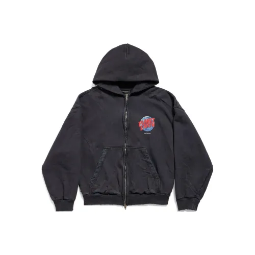 Balenciaga Zip Up Hoodie