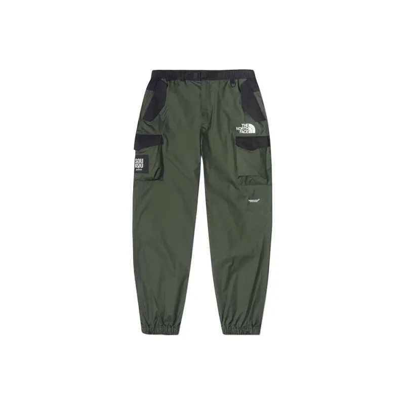 THE NORTH FACE SOUKUU Series SS24 Knitted Sports Pants Unisex Green-0