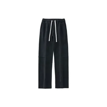 WPOOLL Casual Pants Men's Black