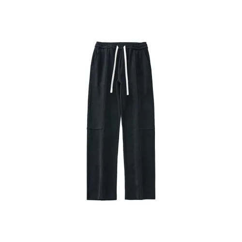 WPOOLL Casual Pants Men's Black