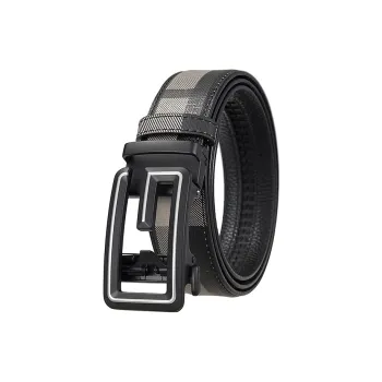 Yalu Preferred Top Grain Cow Leather Belts Unisex Width 3.5CM