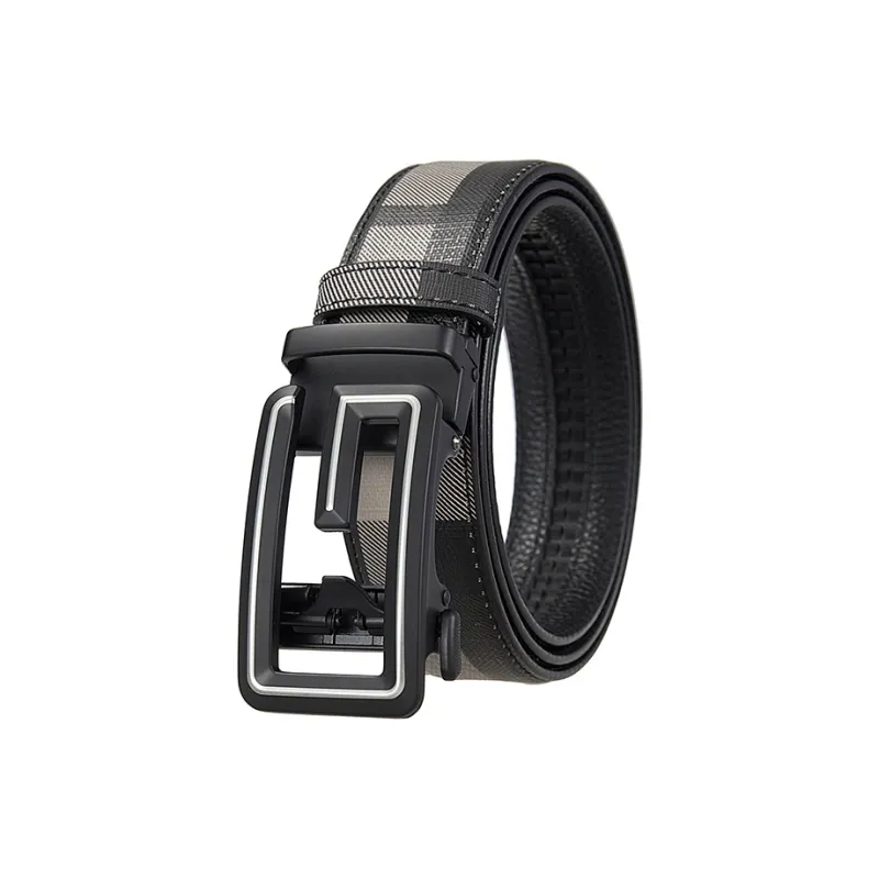 Yalu Preferred Top Grain Cow Leather Belts Unisex Width 3.5CM-0